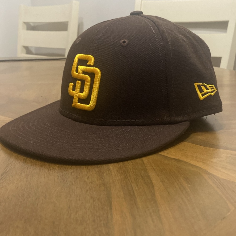 7 1/4 San Diego Padres New Era Authentic Collection On-Field 59FIFTY Fitted Hat